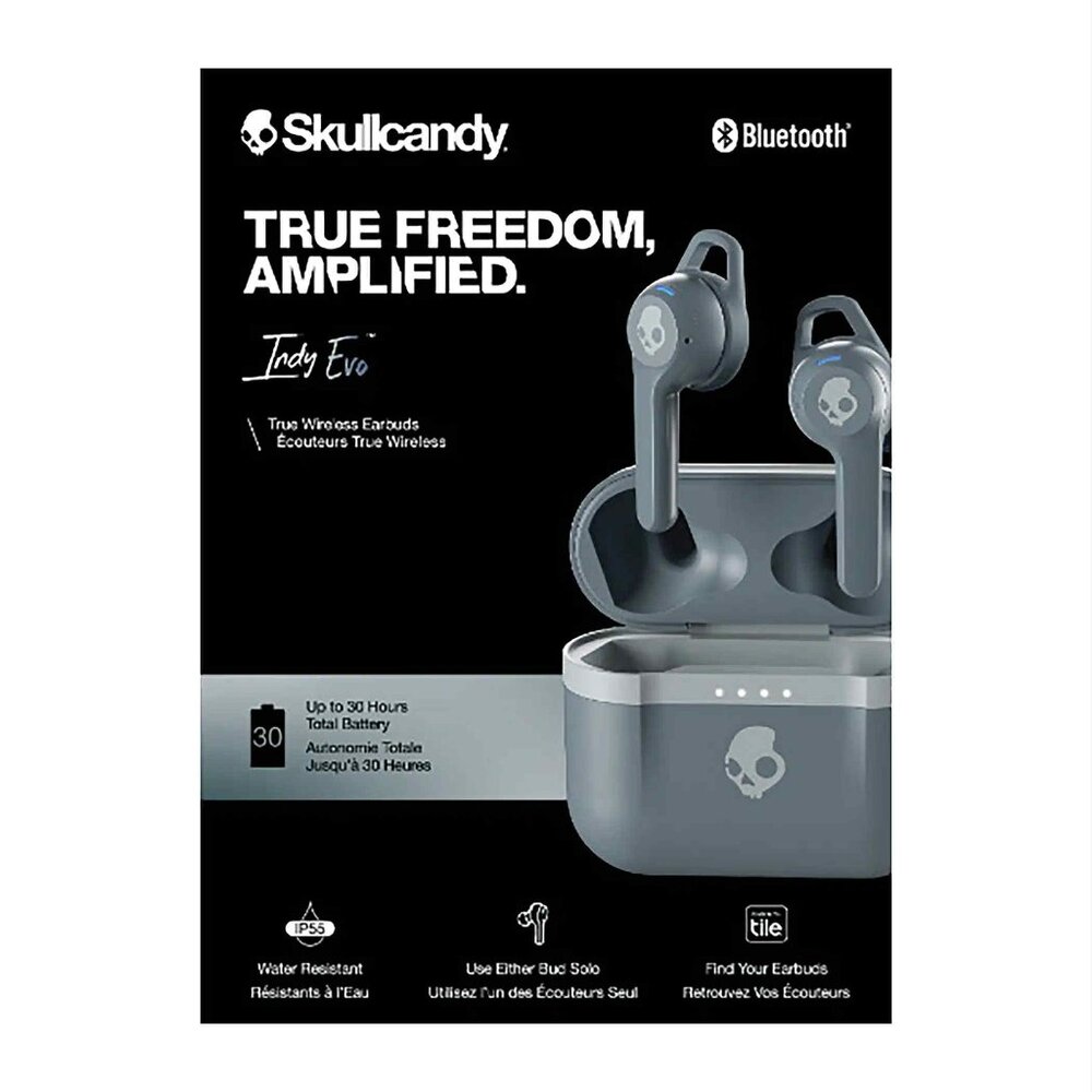 Like New Black Skullcandy True Freedom Amplified Wireless Earbuds